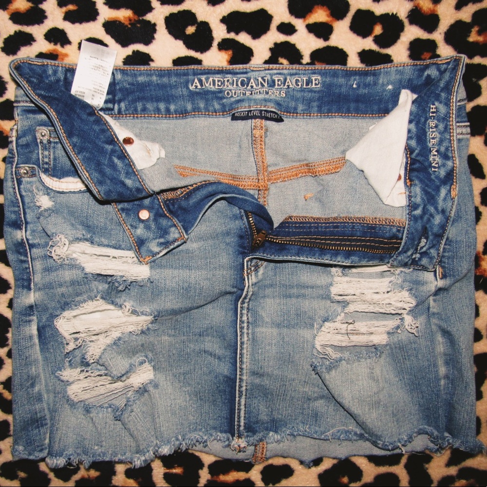 American Eagle Jean Skirt
